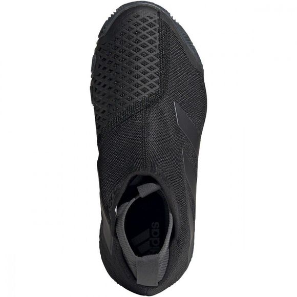 WOMEN'S adidas Stycon Laceless Clay Court Core Black FV2782 - Picture 8 of 11